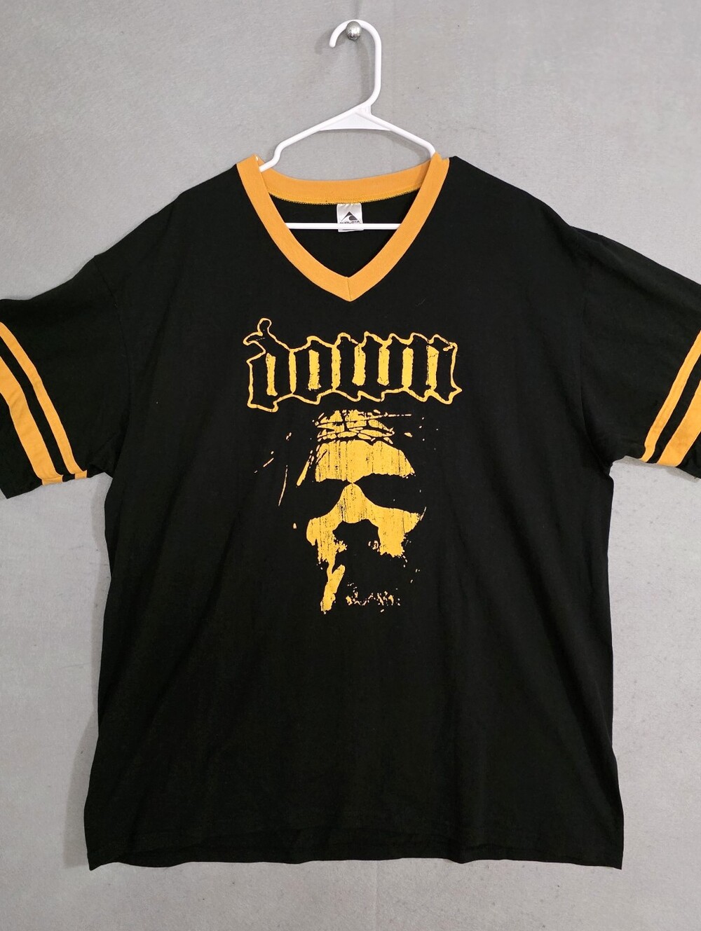 Vtg Y2K DOWN Nola 91 Bury Me In Smoke Jersey Shirt Size 2XL